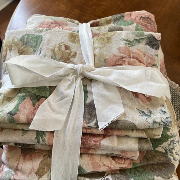 Pottery Barn King Duvet & King Shams